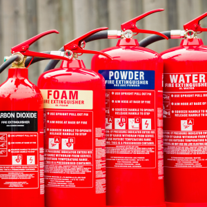 Selecting the right fire extinguisher in workplace emergencies